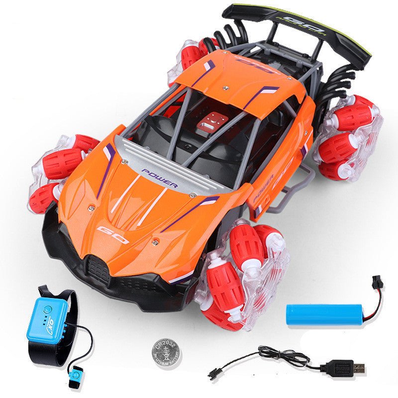 Climbing Speed Rotating Four - Wheel Drive Stunt Drift Gesture Remote Control Car - Zambeel