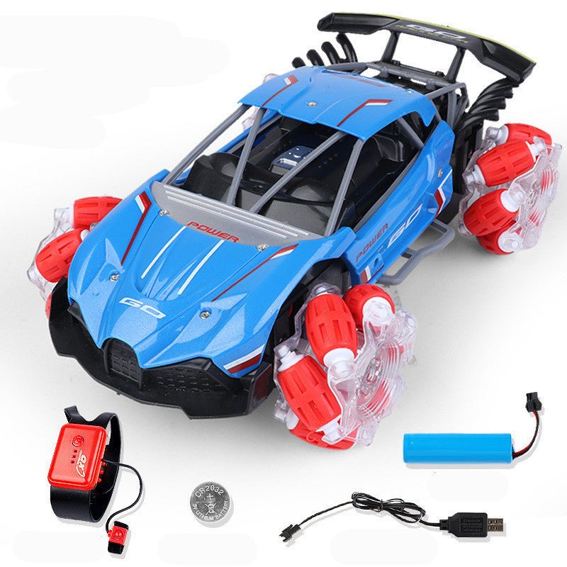 Climbing Speed Rotating Four - Wheel Drive Stunt Drift Gesture Remote Control Car - Zambeel
