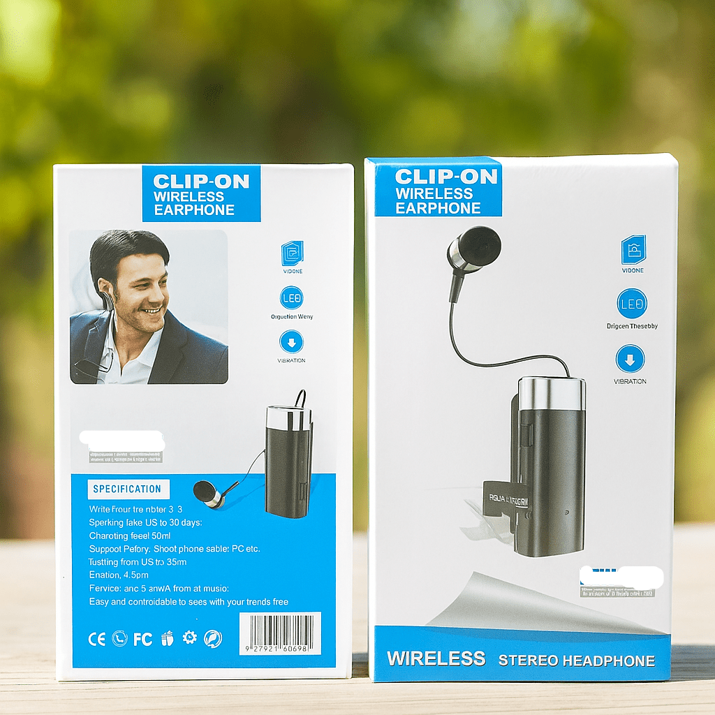 Clip - On Wireless Headset Series - Zambeel