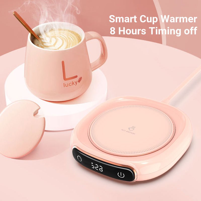 Coffee Mug Warmer Warm Coaster Smart Heating Cup Thermal Insulation Constant Temperature Coaster Heating Pad Desktop - Zambeel