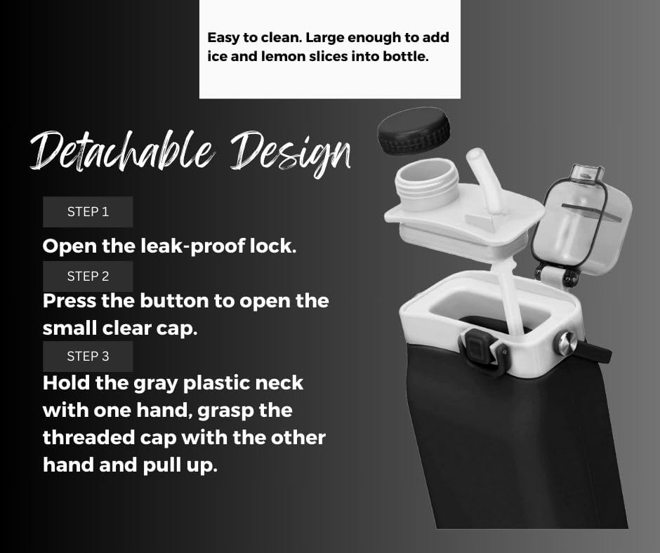 Collapsible Silicone Water Bottle - Zambeel