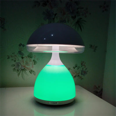 Color Dimming Rechargeable Bedside Mushroom Lamp - Zambeel