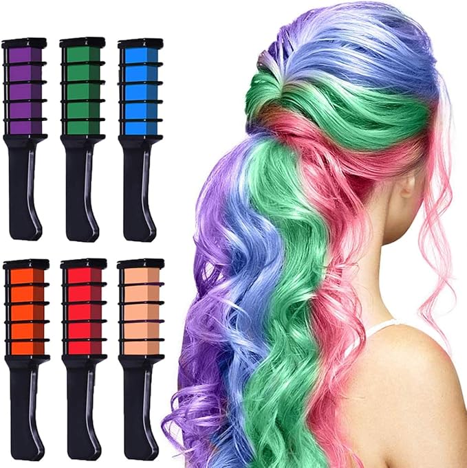 Colorful Hair Dye Comb (10 Pcs) - Zambeel