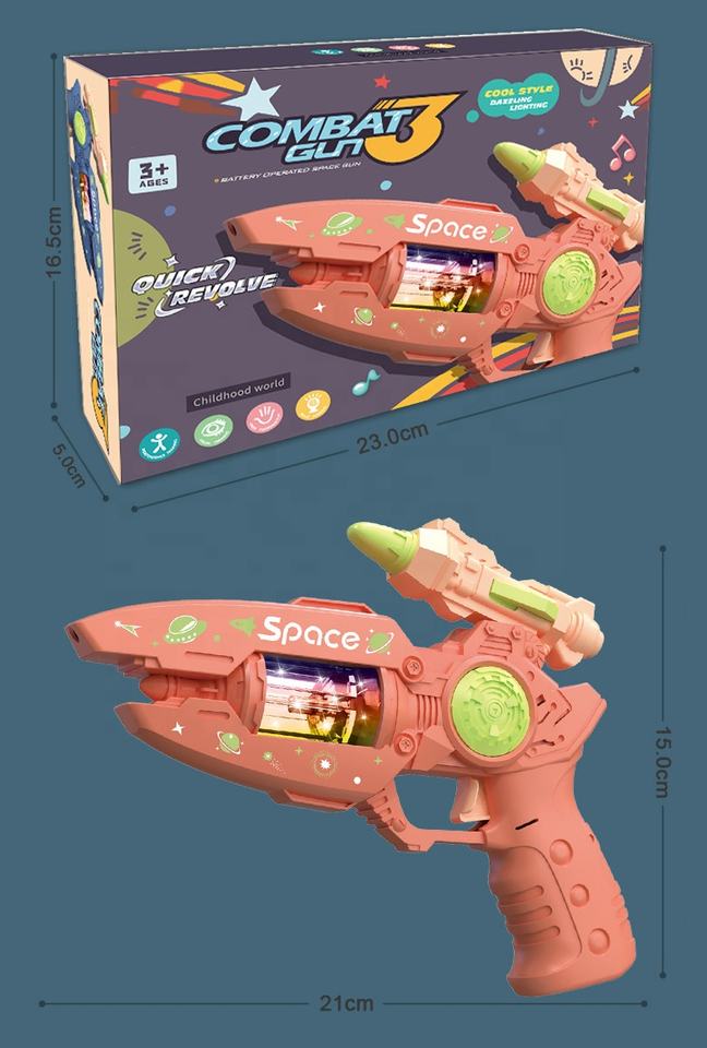 Combat Gun 3 – Battery Operated Space Gun - Zambeel