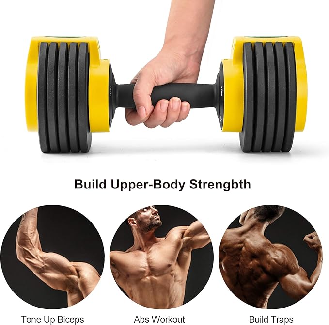 Compact Adjustable Dumbbell © - Zambeel