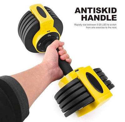 Compact Adjustable Dumbbell © - Zambeel