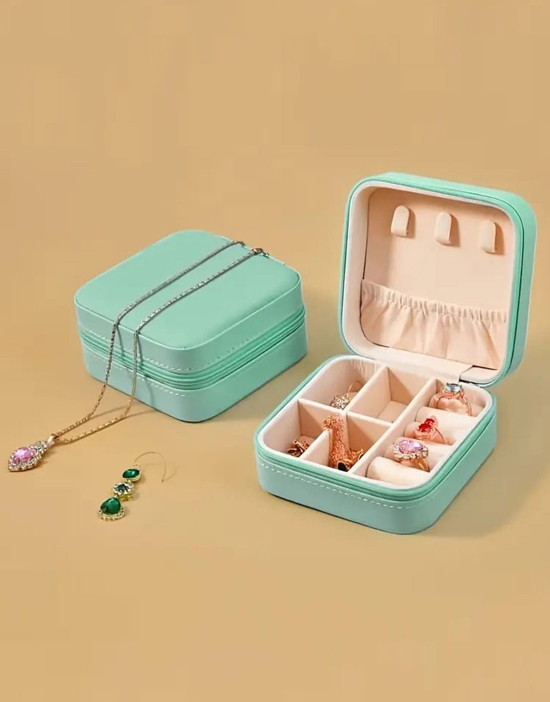 Compact Travel Jewelry Box - Zambeel