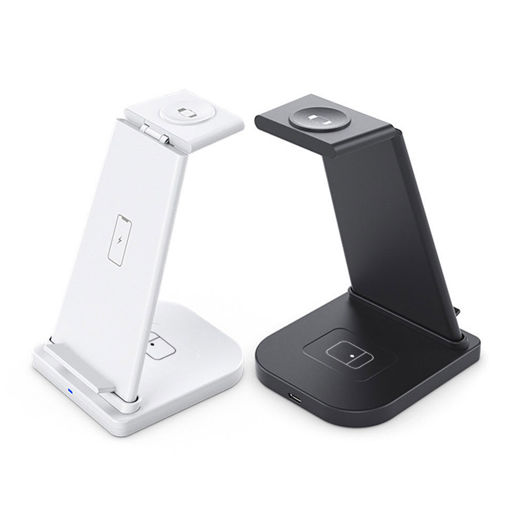 Compatible With Apple , 3 - in - 1 Splicing Wireless Charger Supports QI Charging - Zambeel