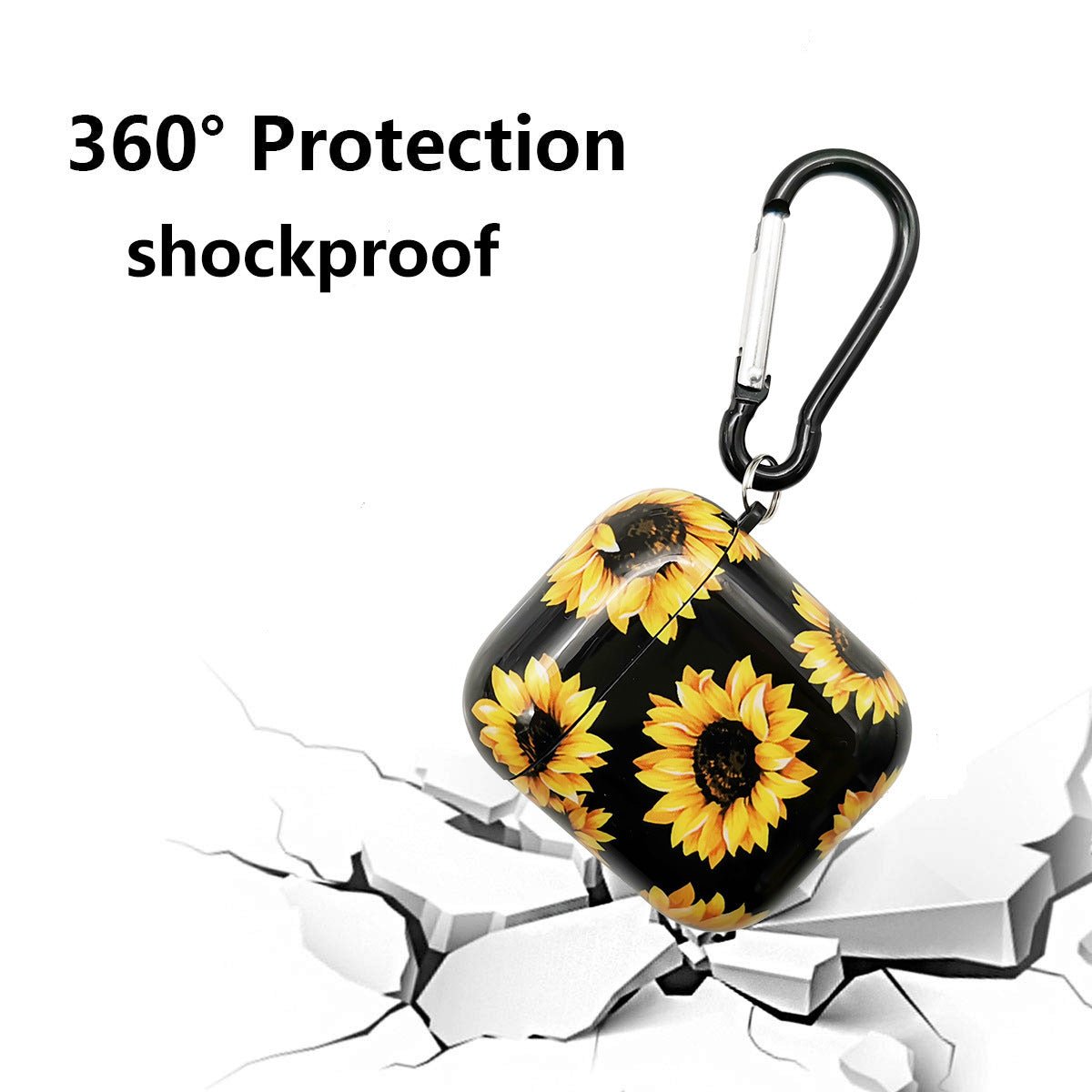 Compatible with Apple, Airpods1 2 Earphone Case Flamingo Sunflower Source Direct Supply Case Applicable - Zambeel