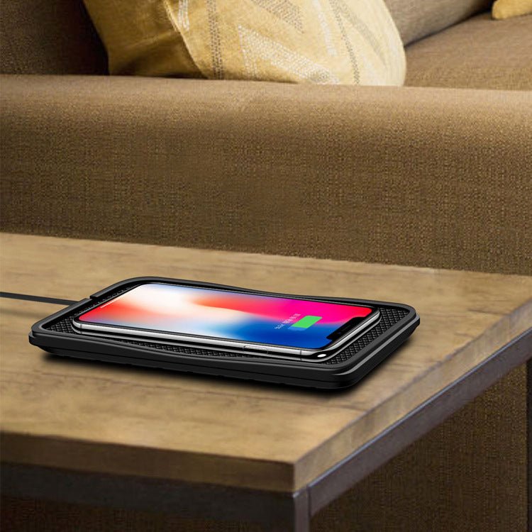 Compatible With Apple , Car Anti - Slip Wireless Charger - Zambeel