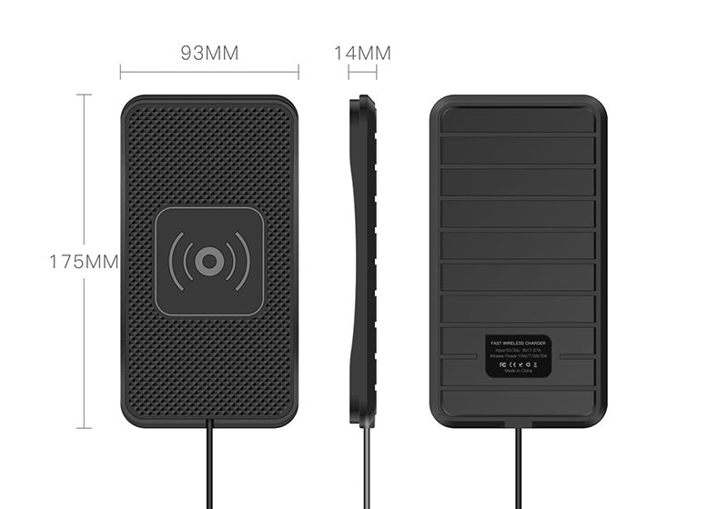 Compatible With Apple , Car Anti - Slip Wireless Charger - Zambeel