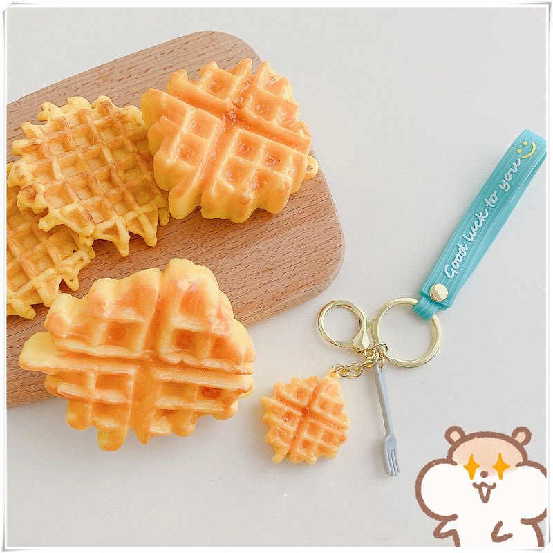 Compatible with Apple , Creative Waffle Headphone Case Protective Case - Zambeel