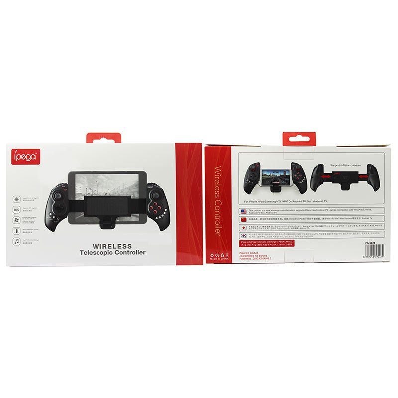 Compatible with Apple, Gamepad Wireless Telescopic Controller Support Android IOS PC PG - 9023 - Zambeel