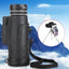 Compatible with Apple, High Quality 40X60 HD Zoom Telephoto Monocular Telescope With Clip + Tripod For Mobile Phone - Zambeel