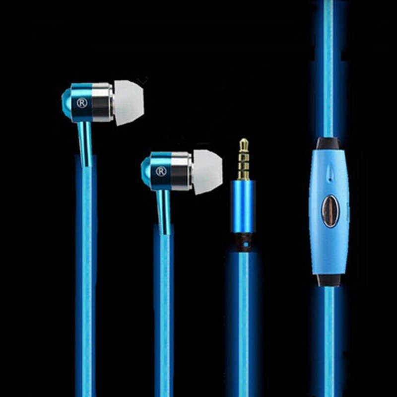 Compatible with Apple , Magic Light LED Earphone - Zambeel