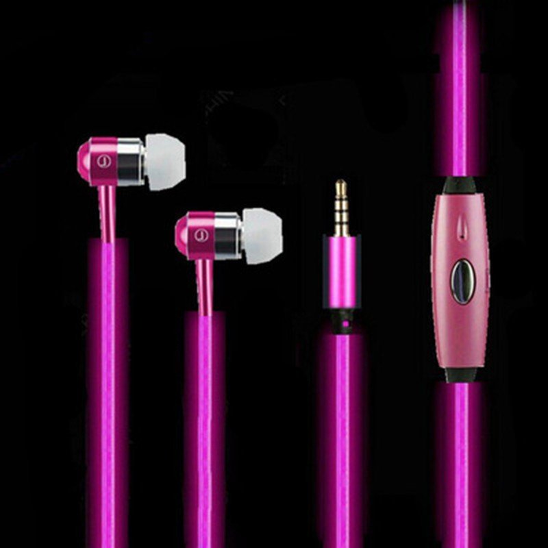 Compatible with Apple , Magic Light LED Earphone - Zambeel