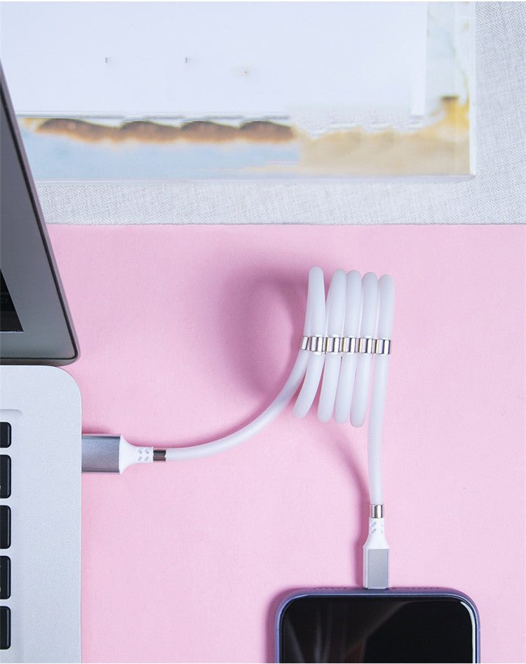 Compatible With Apple , Magnetic Absorption Nano Data Line - Zambeel