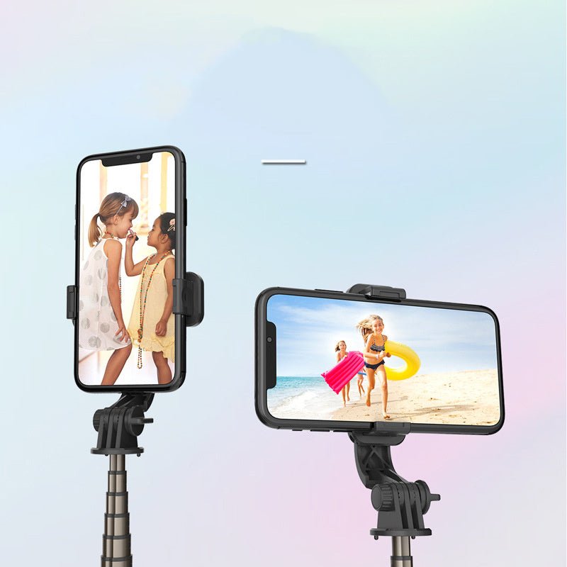 Compatible with Apple, Mini Tripod Selfie Stick Desktop Live Mobile Phone Holder - Zambeel