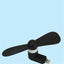 Compatible with Apple , Mobile Phone Mini Fan Android Portable Mobile Phone Mini Fan - Zambeel