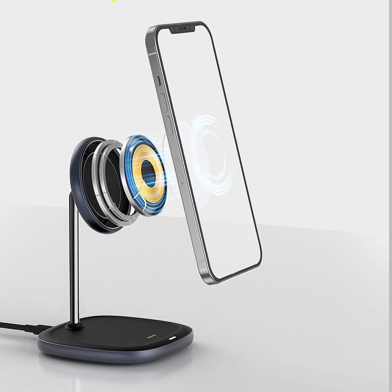 Compatible with Apple , Swan Magnetic Desktop Stand Wireless Charger - Zambeel