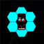 Compatible with Apple, Wireless Smart Phone Controlled LED Modular Honeycomb Light DIY Assembly Hexagonal Quantum Light Working With Android IOS System - Zambeel