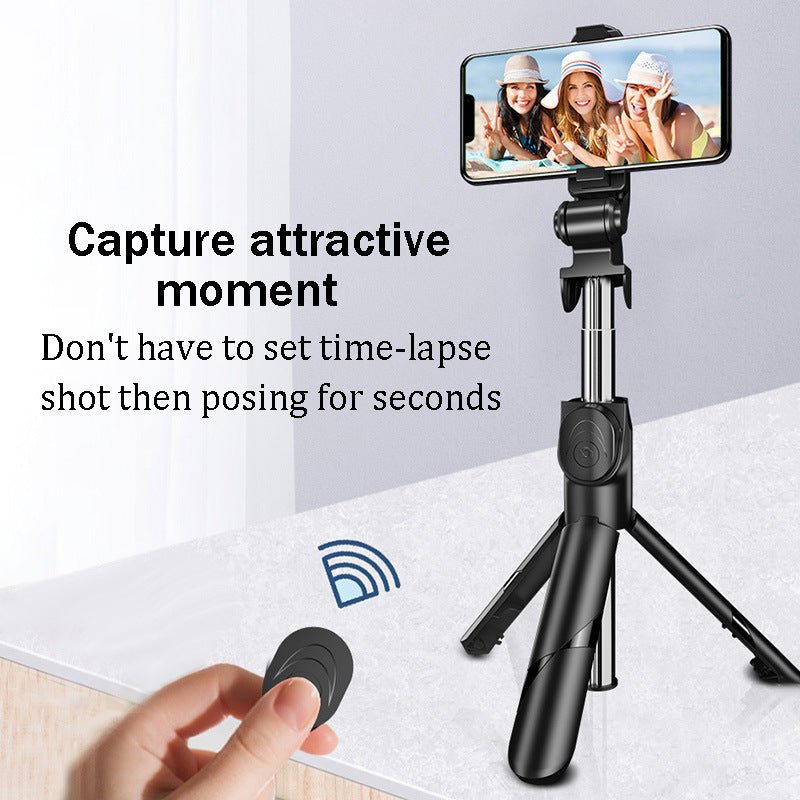 Compatible with Apple, Xt02 Bluetooth Selfie Stick Remote Control High - End Tripod Mobile Phone Universal Live Camera Multifunctional Support Frame - Zambeel