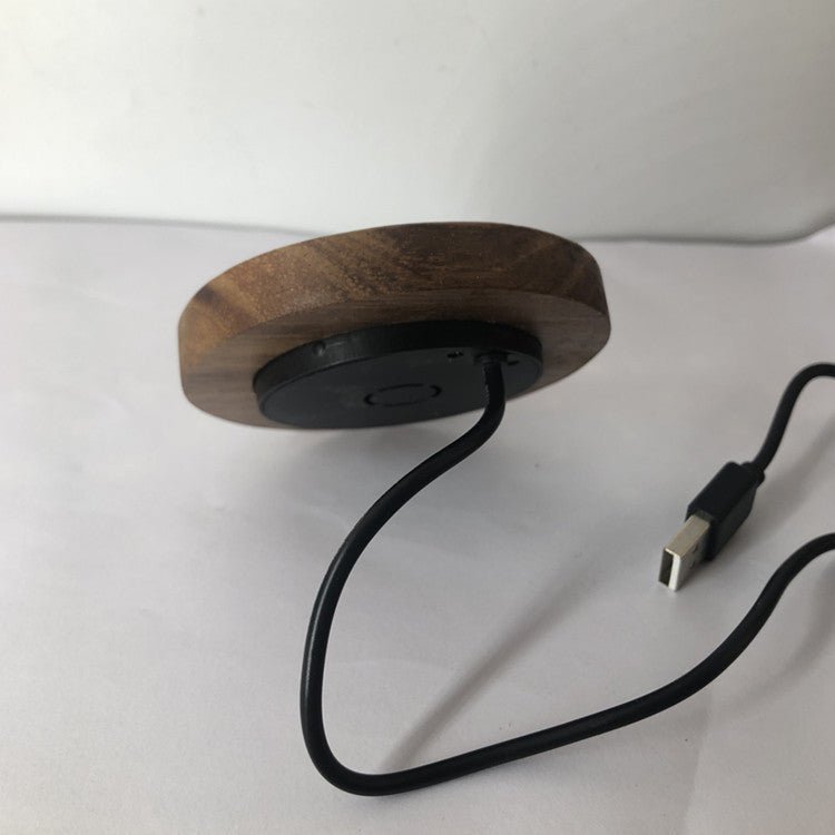 Compatible With Desk Dining Table Hidden 10 Watt Mobile Phone Wireless Charger 60MM Round Bed Head Embedded Fast Charging - Zambeel