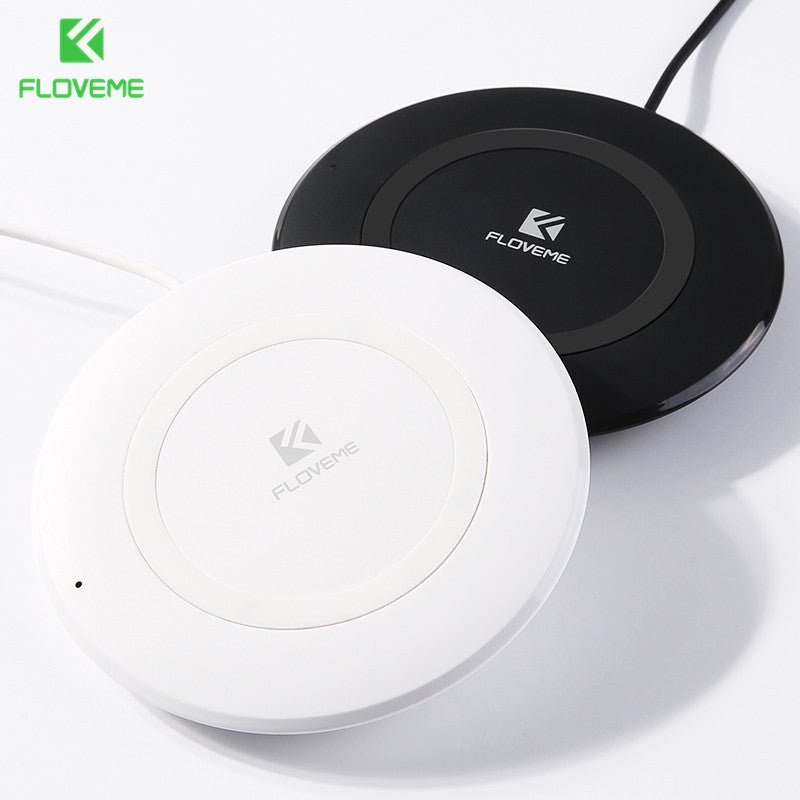 Compatible With Floveme Wireless Charger 5W For X For Round 5V1A Charger - Zambeel