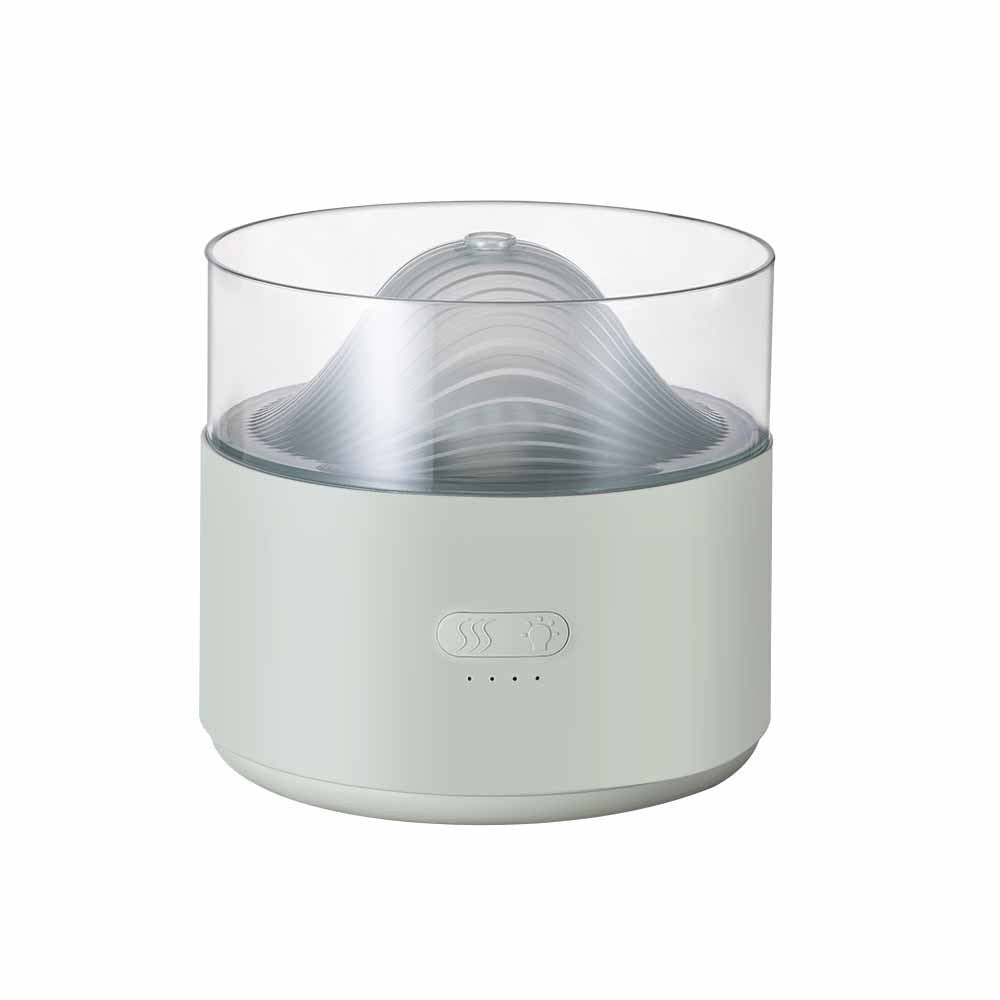 Cool - Mist Impeller Air Humidifier Crystal Salt Aroma Diffuser Incense Machine Fogger Essential Oil Lamp Difusor Ambient Light - Zambeel