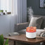 Cool - Mist Impeller Air Humidifier Crystal Salt Aroma Diffuser Incense Machine Fogger Essential Oil Lamp Difusor Ambient Light - Zambeel