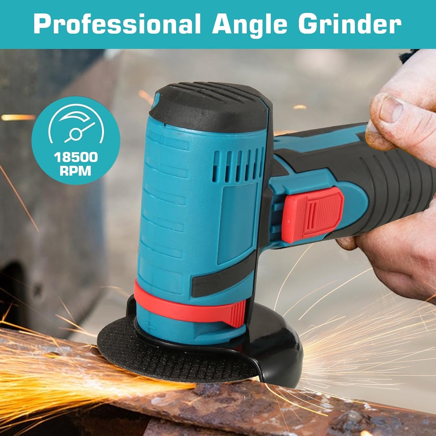Cordless Angle Grinder - Zambeel