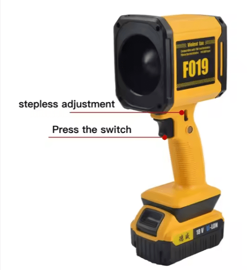 Cordless Violent Fan Blower © - Zambeel