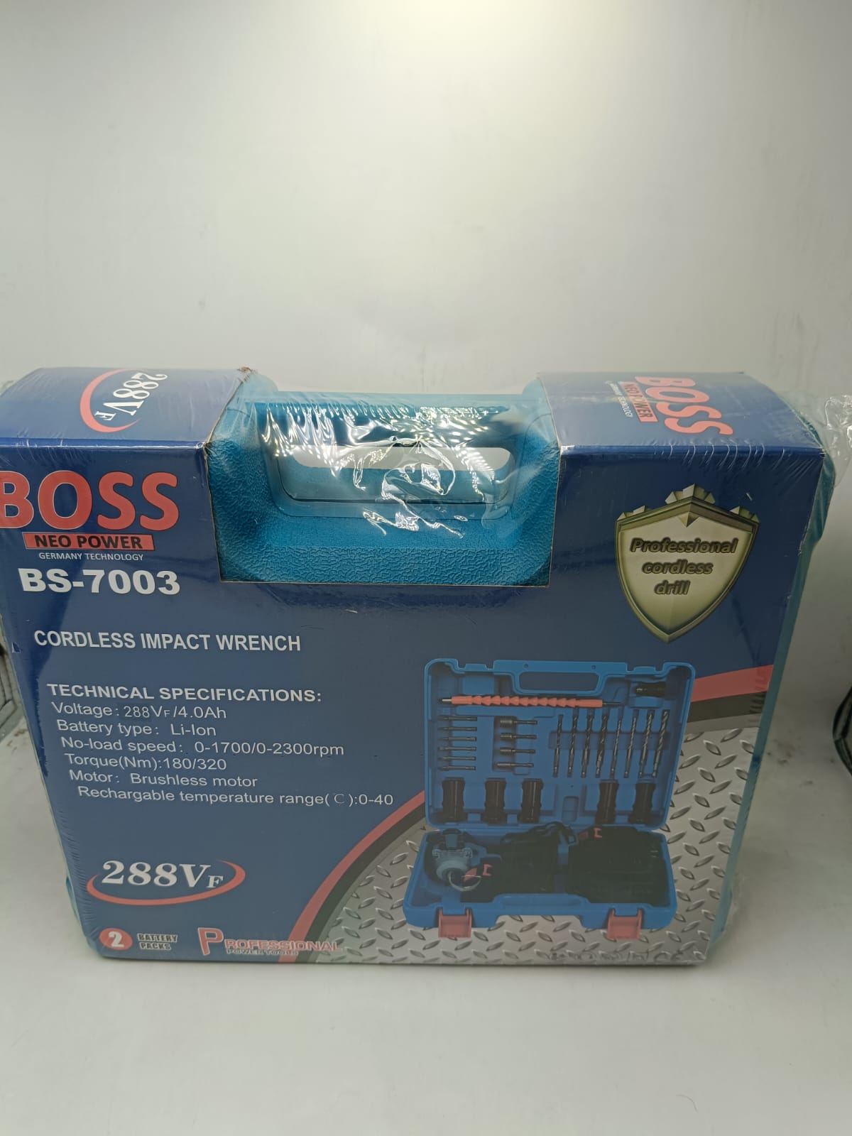 Cordless Wrench Tool Kit © - Zambeel