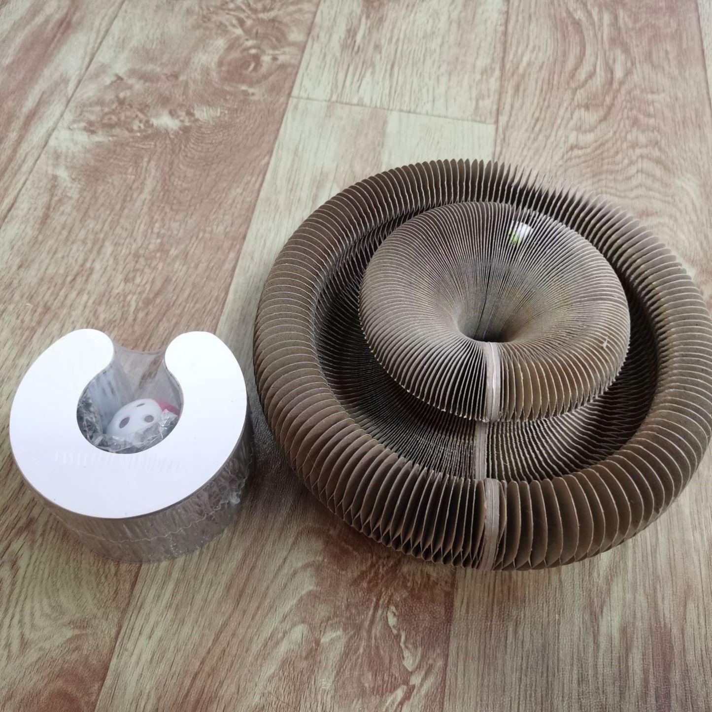 Corrugated And Foldable Cat Paper Nest - Zambeel