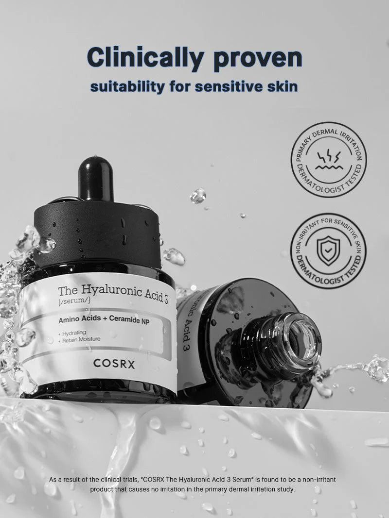 COSRX - The Hyaluronic Acid 3 Serum (Original) - Zambeel