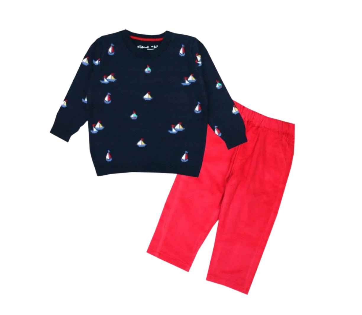 Cotton Knitted Sweater Bottom - Zambeel