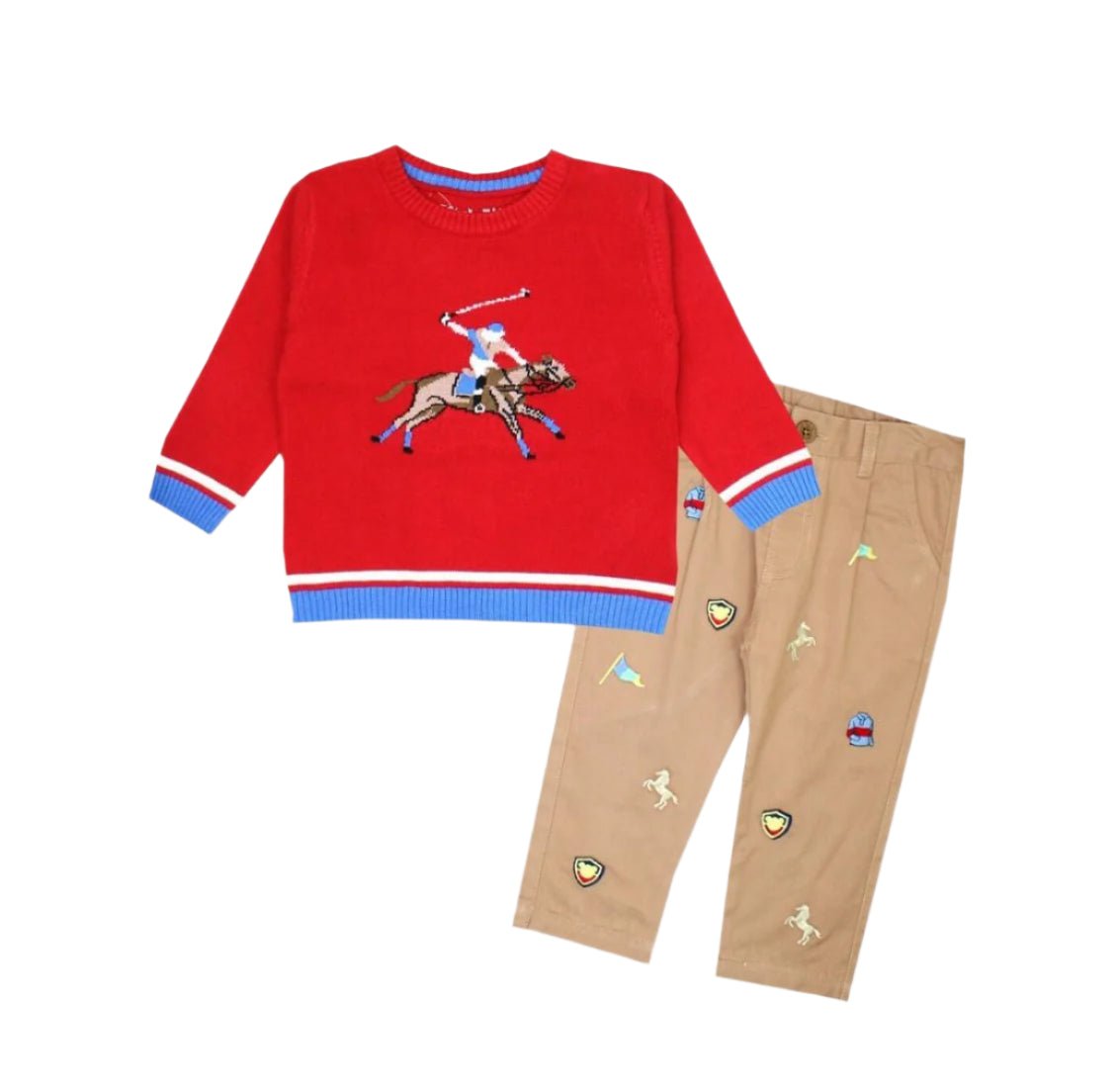 Cotton Knitted Sweater With Pajama - Zambeel