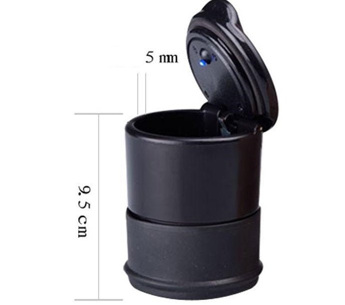 Covered Ashtray For Automobiles - Zambeel