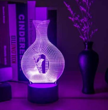 Creative 3D night light LED lamp - Zambeel