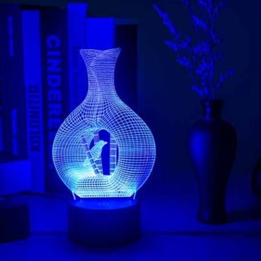 Creative 3D night light LED lamp - Zambeel