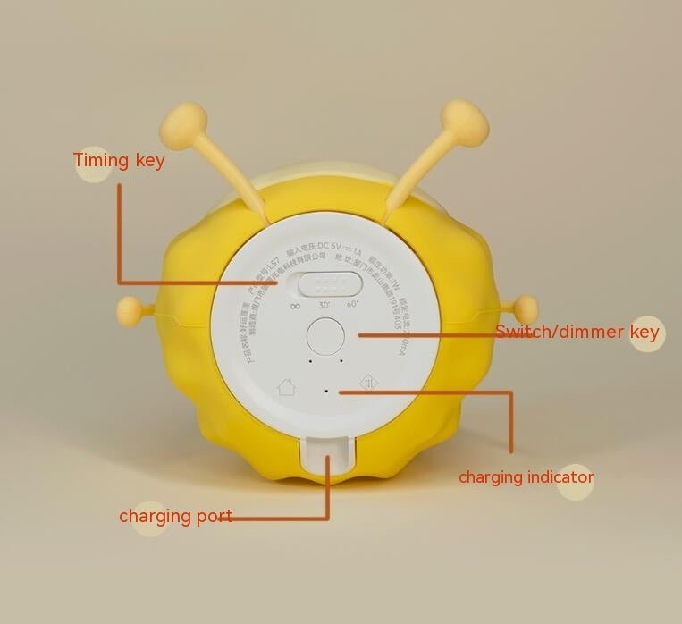 Creative Birthday Gift Durian Silicone Night Light Desk Lamp Home Decor - Zambeel