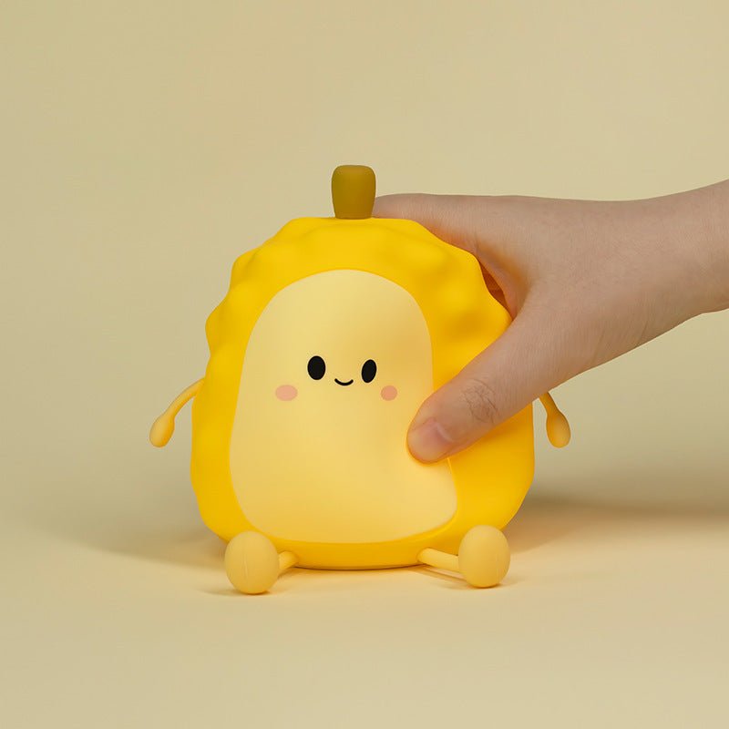 Creative Birthday Gift Durian Silicone Night Light Desk Lamp Home Decor - Zambeel