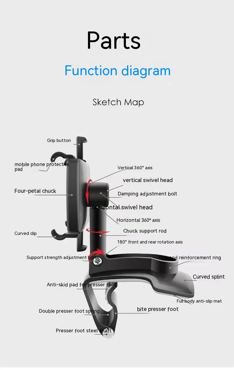 Creative Car Car Mobile Vehicle Bracket - Zambeel