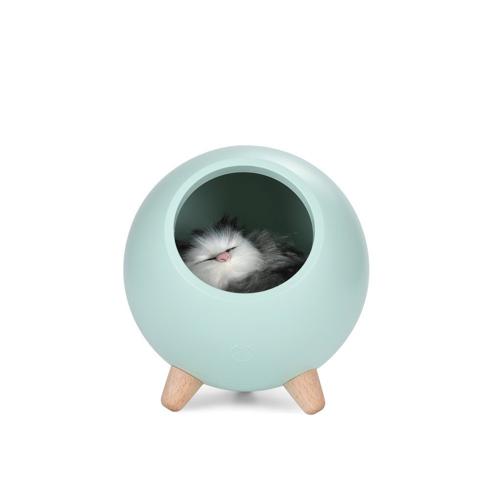 Creative Cute Cat House Atmosphere Table Lamp - Zambeel