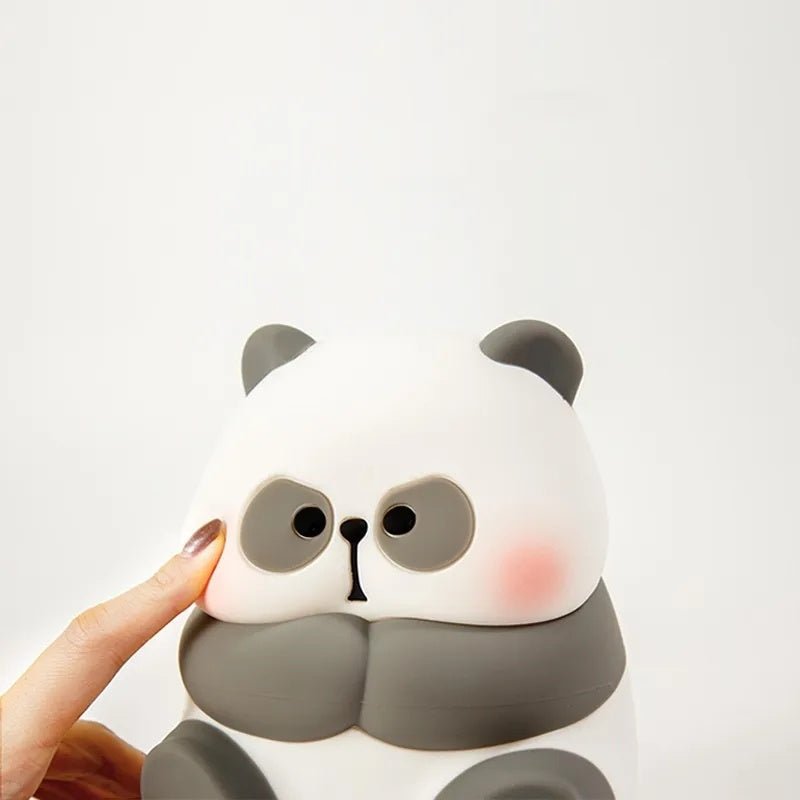 Creative Fashion Panda - shaped Lamp Silicone Night Light Home Decor - Zambeel