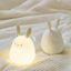 Creative Home Decoration Bunny Shape Silicone Night Light - Zambeel