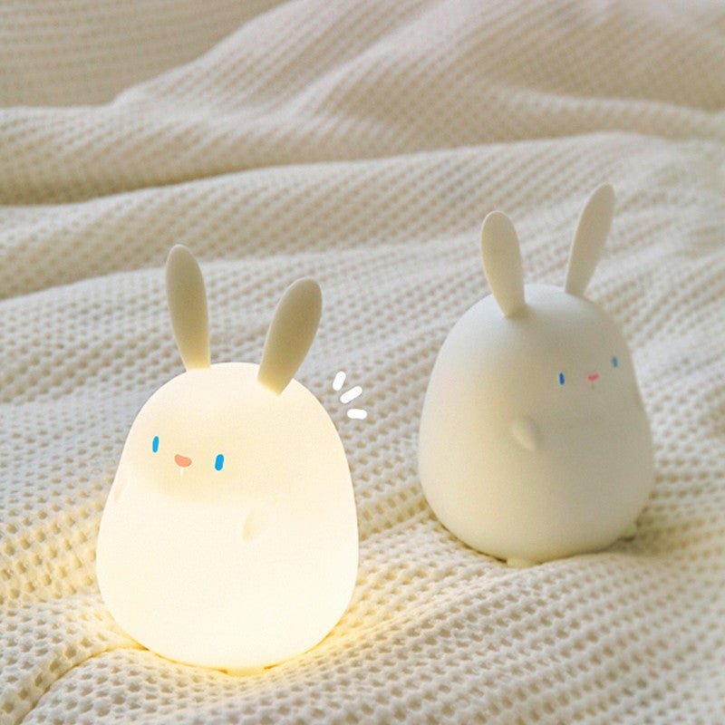 Creative Home Decoration Bunny Shape Silicone Night Light - Zambeel