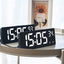 Creative Multi - functional Electronic Clock Simple Large Screen Clock Multi - group Alarm - Zambeel