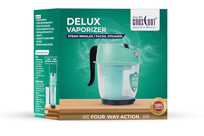 Crescent - Delux Vaporizer Steam Inhaler - Zambeel