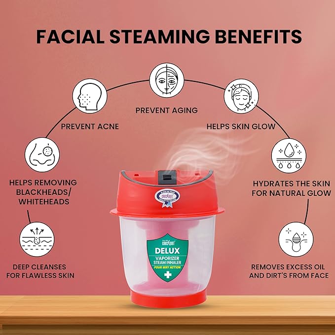 Crescent - Delux Vaporizer Steam Inhaler - Zambeel